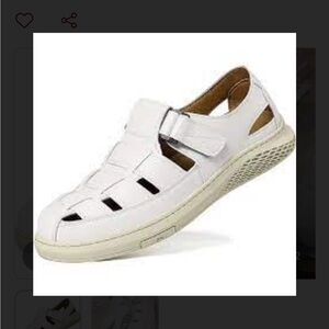 Men's White Sandals